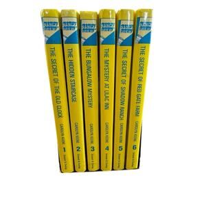 Nancy Drew 6 Book Starter Set By Carolyn Keene